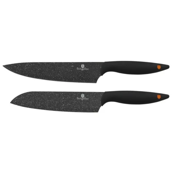 Berlinger Haus 2 részes késkészlet,fekete-narancs, BH-2161