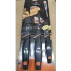   Berlinger Haus Granit Diamond Line 3 részes késkészlet,fekete-narancs, BH-2301