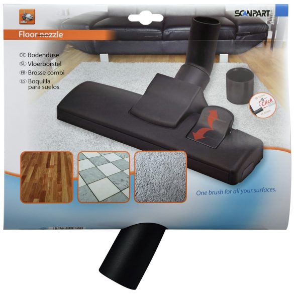 Scanpart univerzális kombinált porszívófej Ø 32/35mm