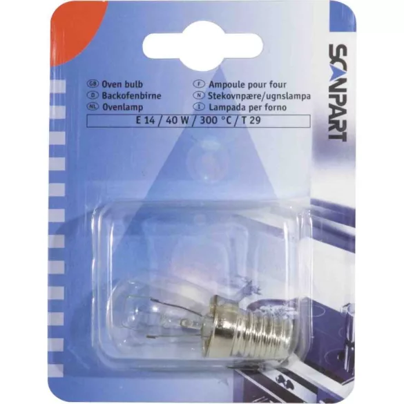 Scanpart sütőizzó