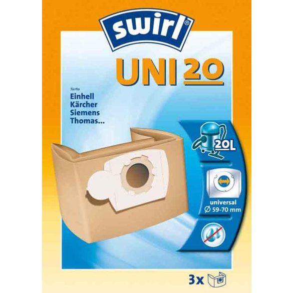 Swirl Uni 20 porzsák