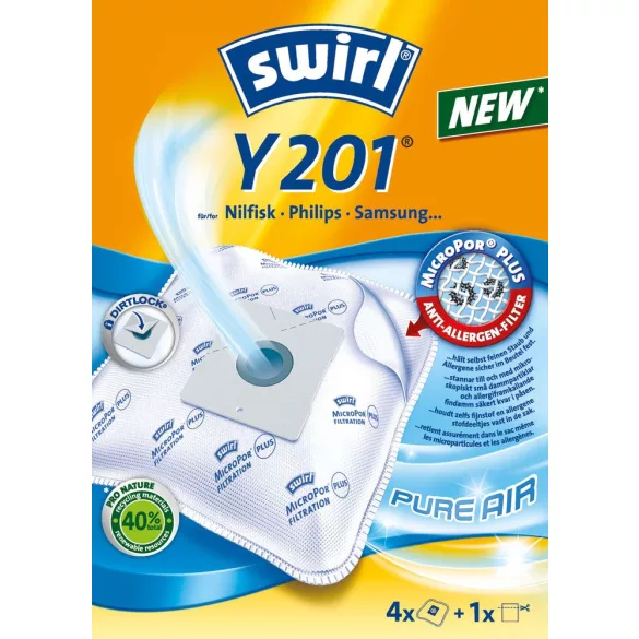 Swirl Y 201 porzsák