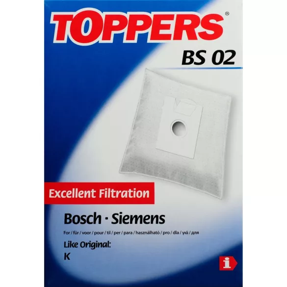 Toppers BS 02 porzsák