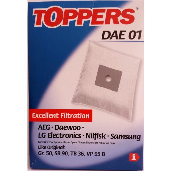 Toppers DAE 01 porzsák