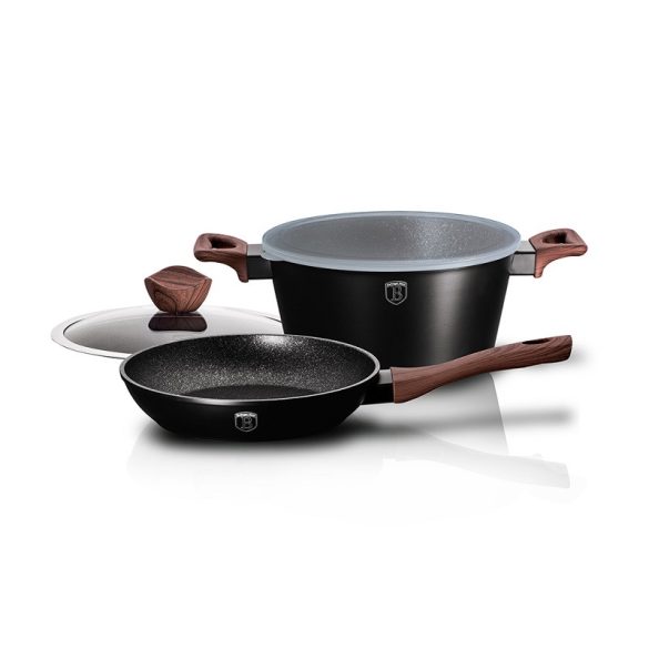 Berlinger Haus BH/6782 Ebony Rosewood Collection edény szett 