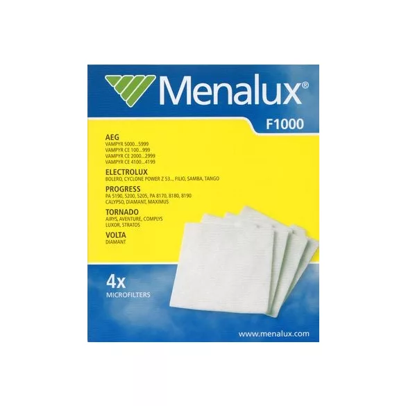 Menalux F1000 mikroszűrő